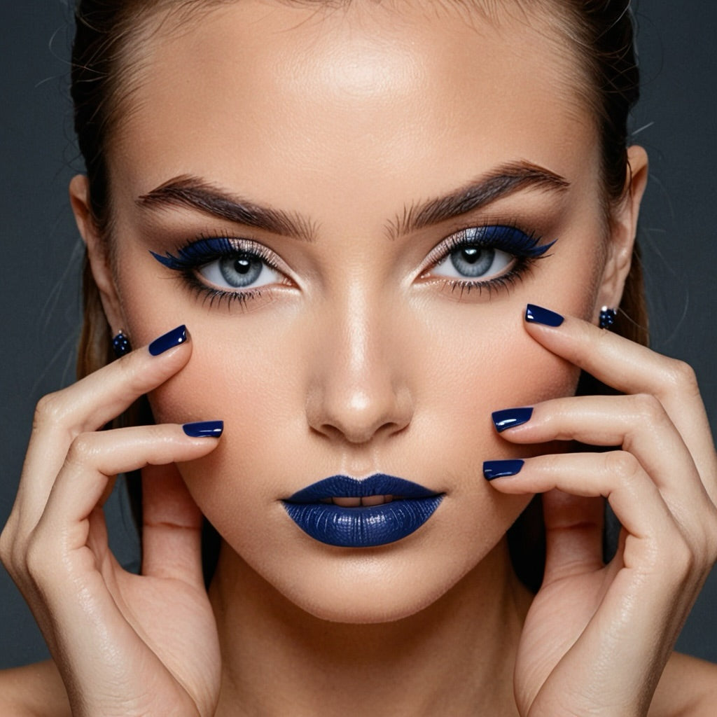 Sapphire Nights Mani in Minutes Press on Nails