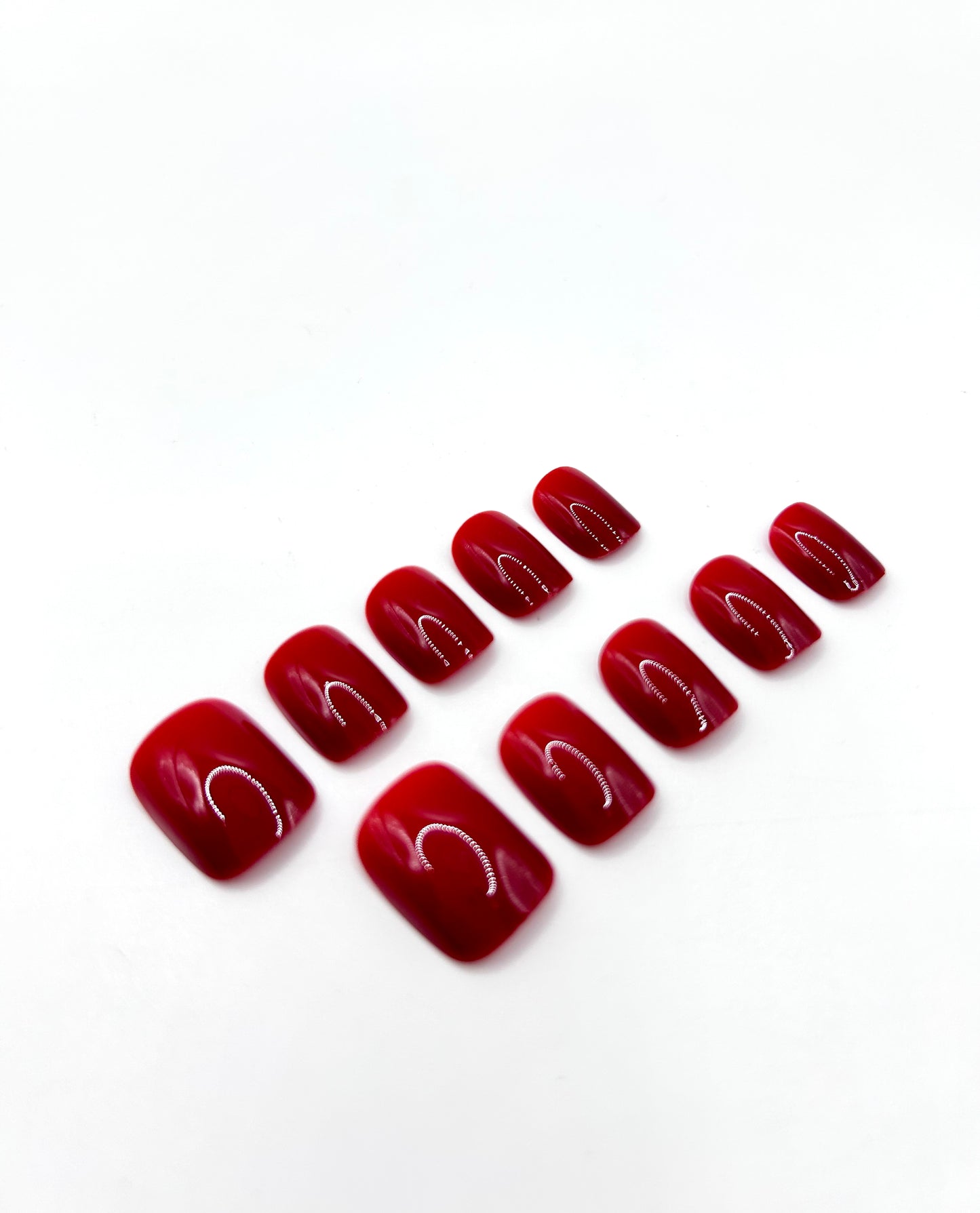 Cherry Crush Mani in Minutes Press on Nails