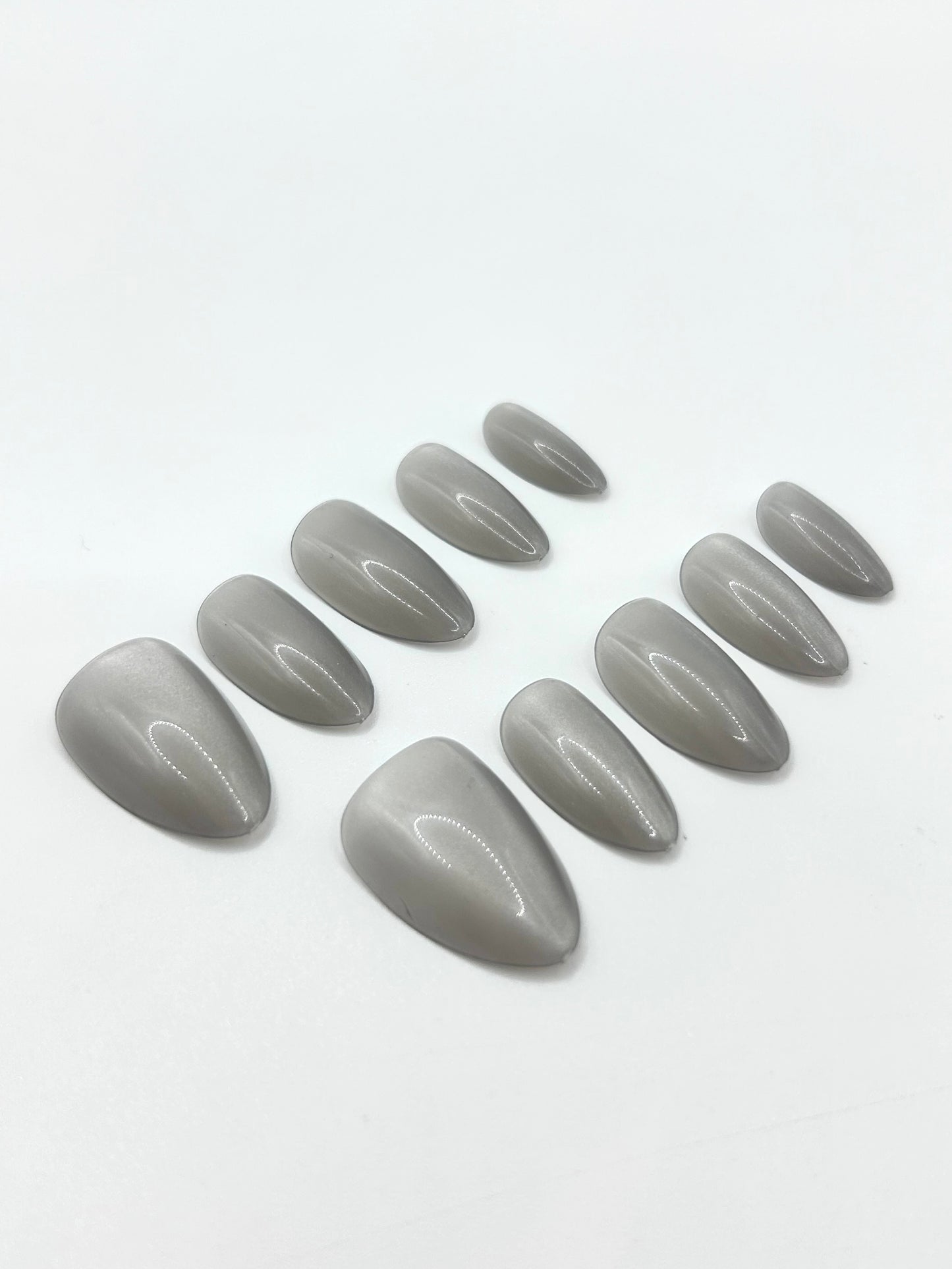 Sleek and Slate Mani in Minutes Press on Nails