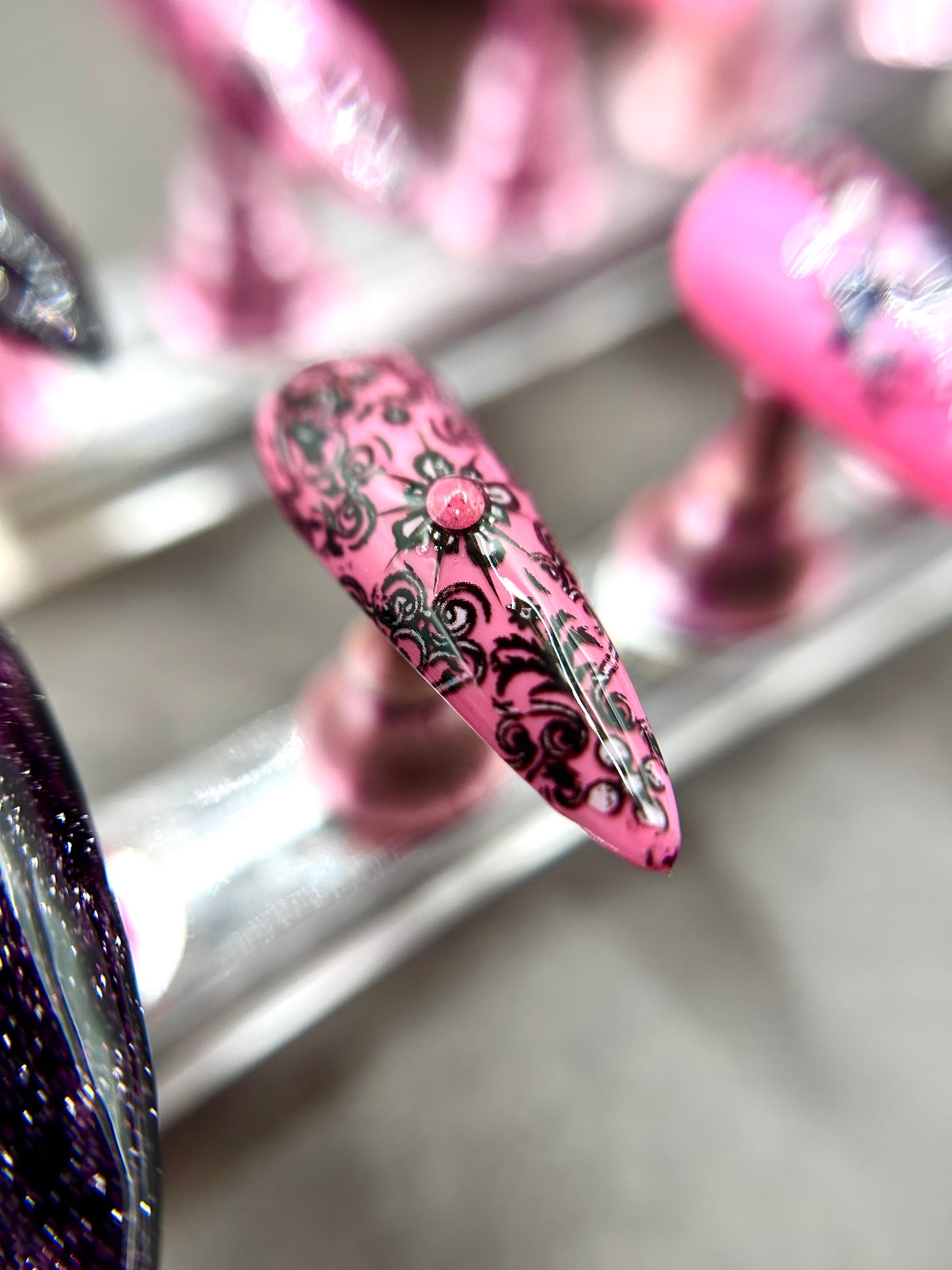 Gloom and Bloom Handcrafted Mani in Minutes Press on Nails - LIMITED EDITION