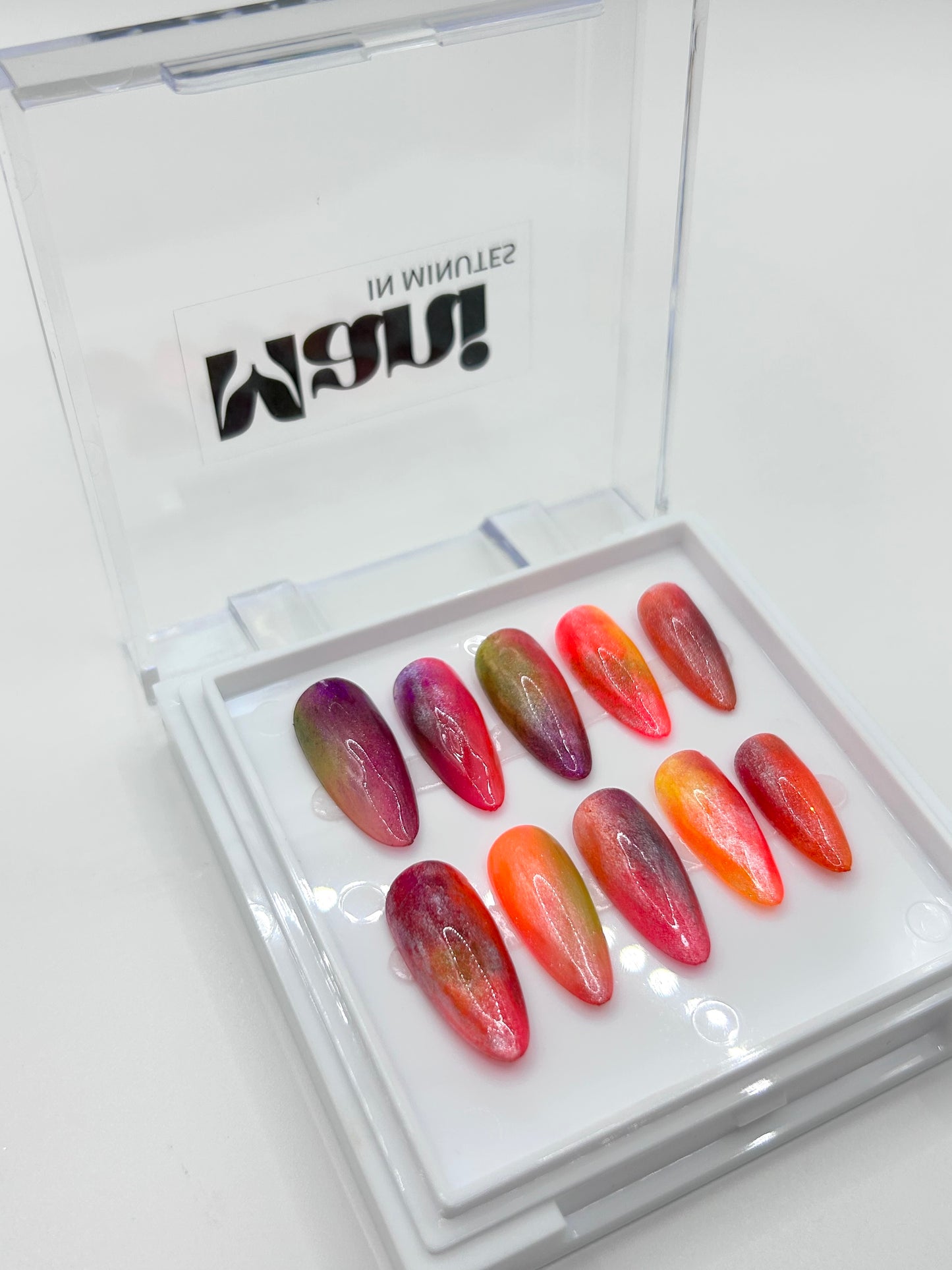 Sundown Glow Handcrafted Mani in Minutes Press on Nails