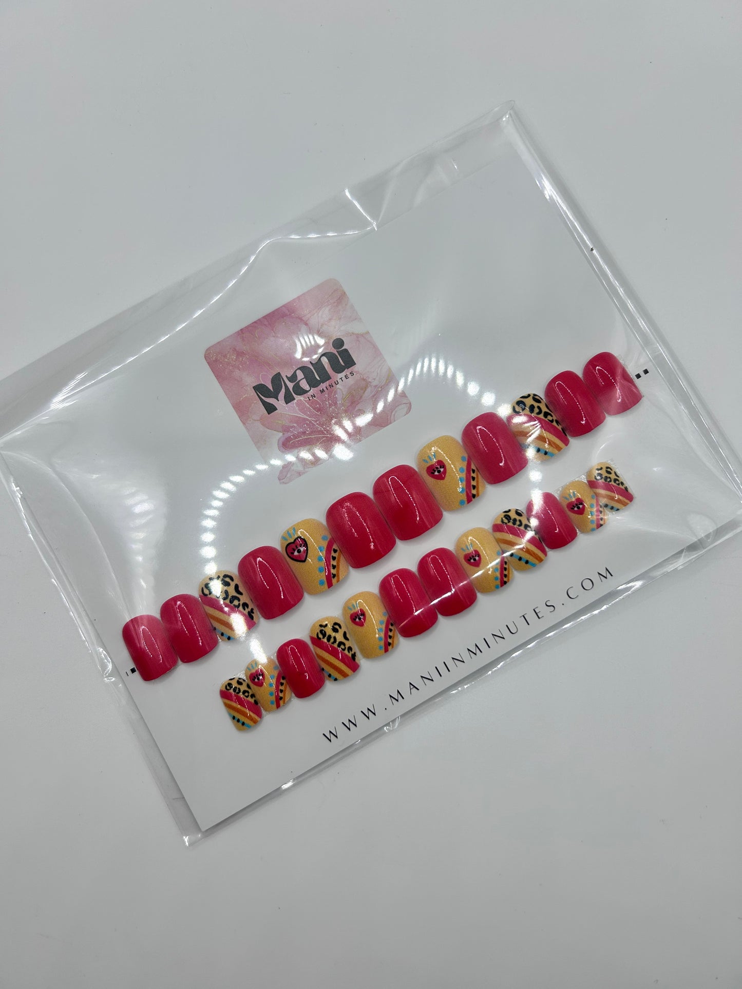Love and Colour Mani in Minutes Press on Nails