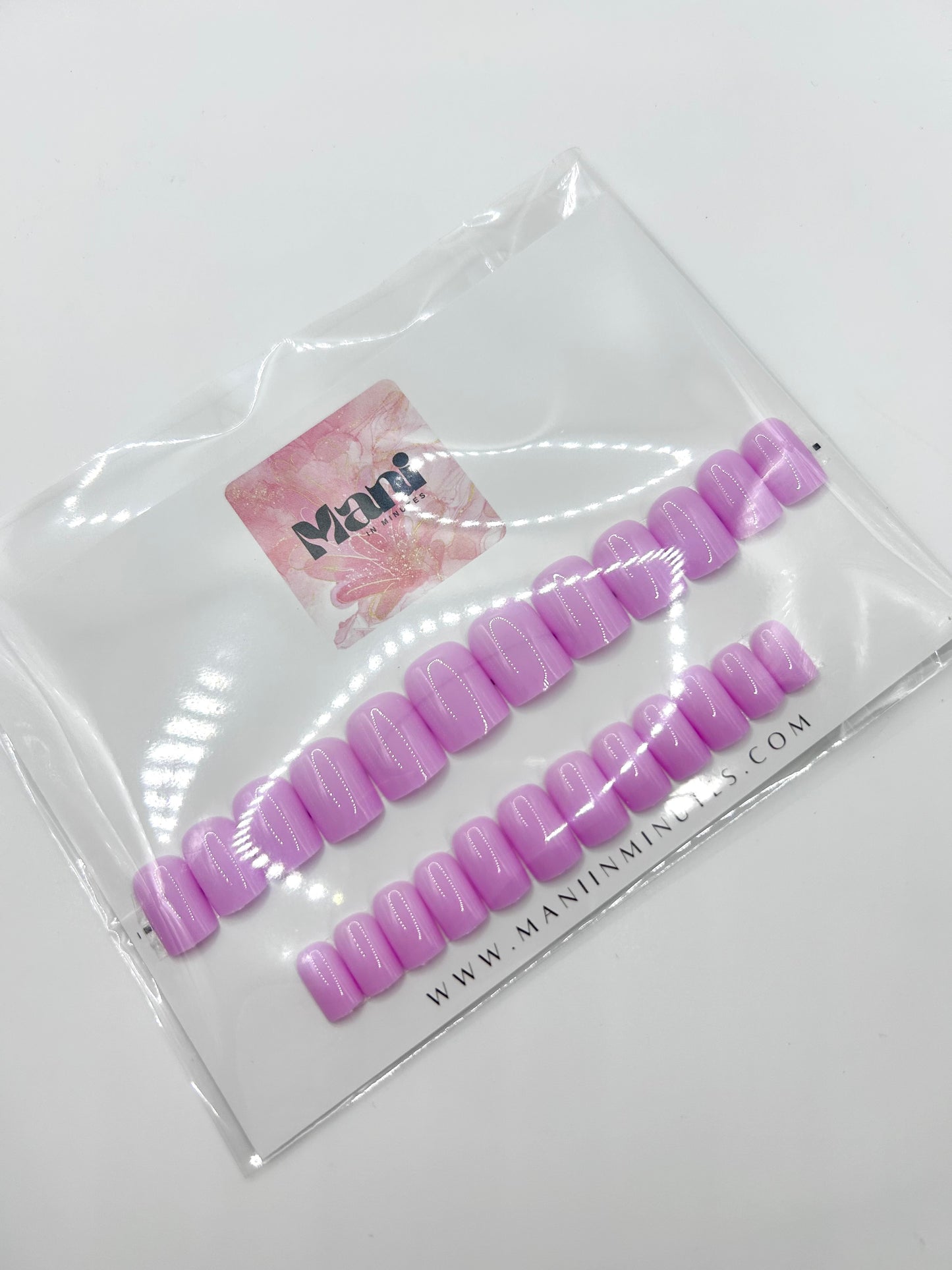 Lavish Lavender Mani in Minutes Press on Nails