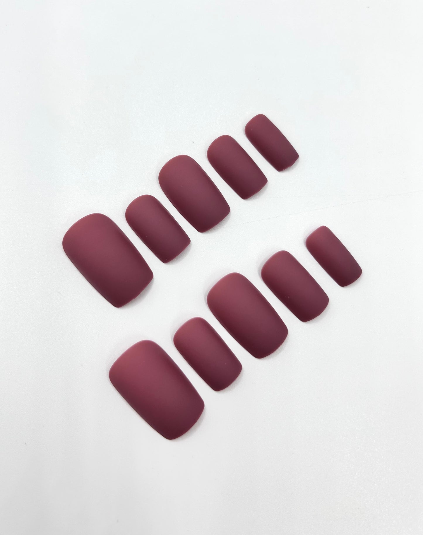Muted Rose Matte Mani in Minutes Press on Nails