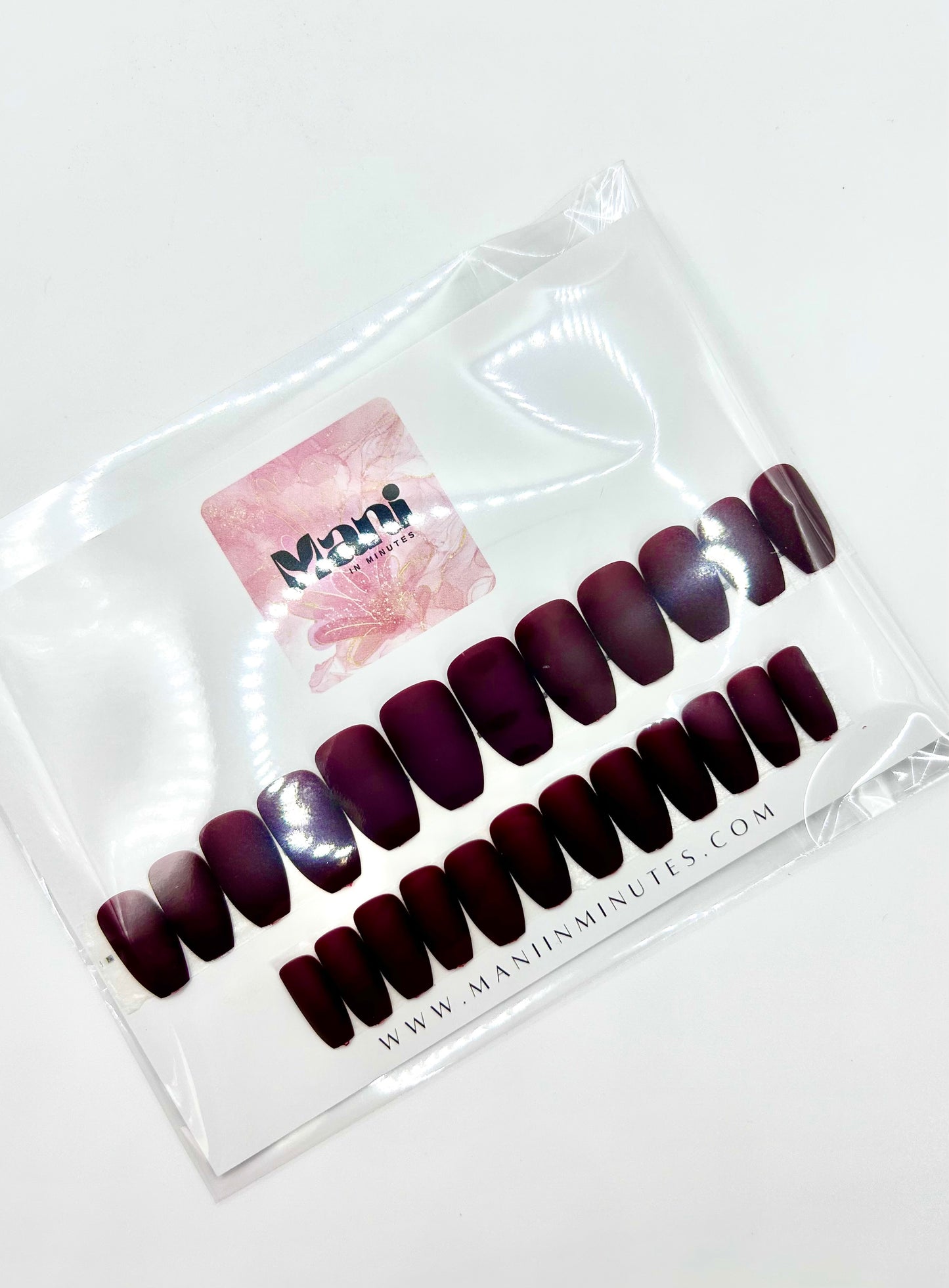 Blackberry Crush Matte Mani in Minutes Press on Nails