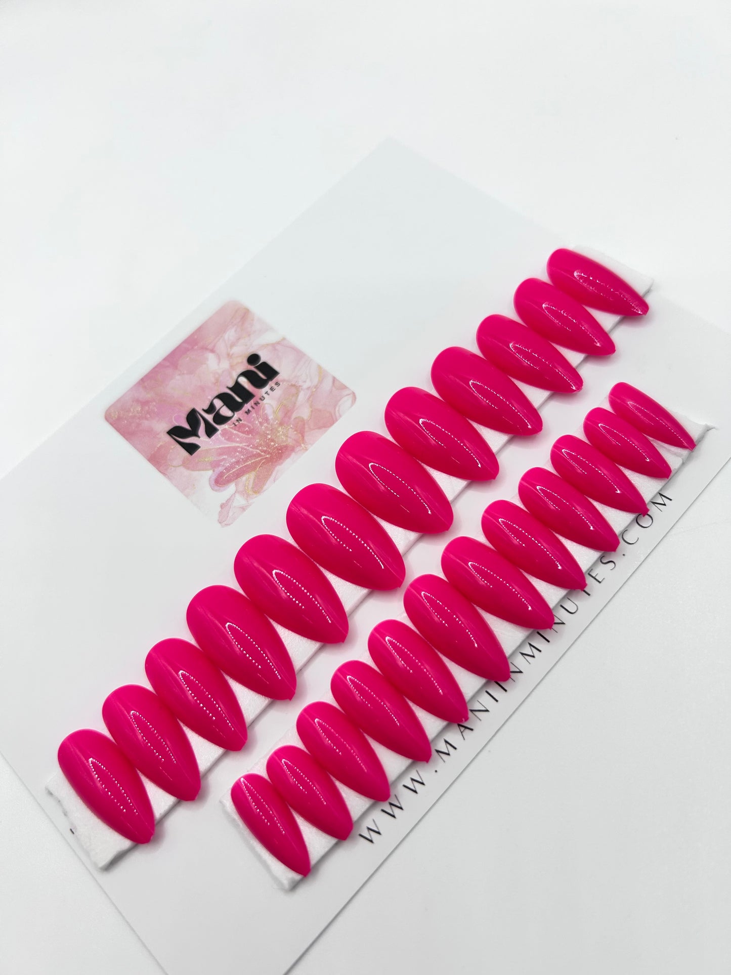 Pink Paradise Mani in Minutes Press on Nails