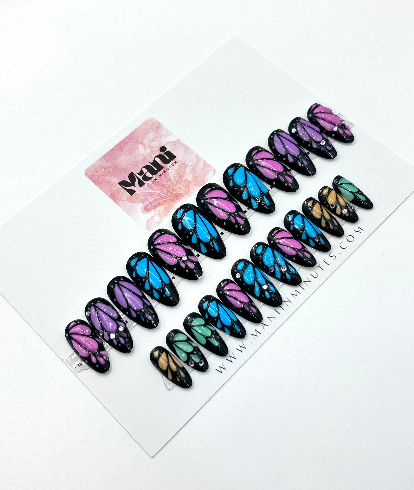 Flutterlicious Mani in Minutes Press on Nails