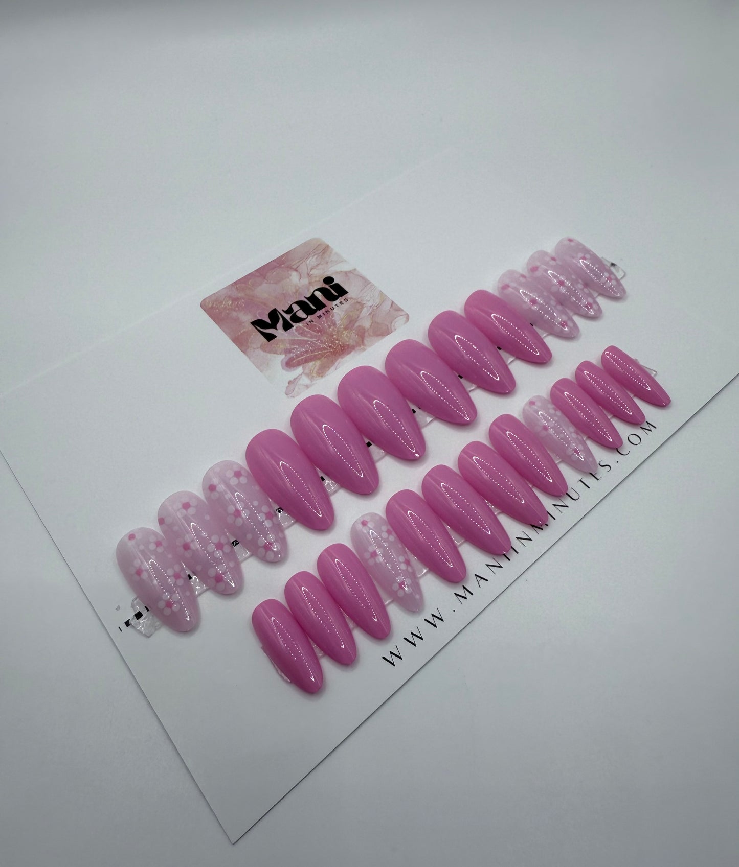 Pink in Bloom Mani in Minutes Press on Nails