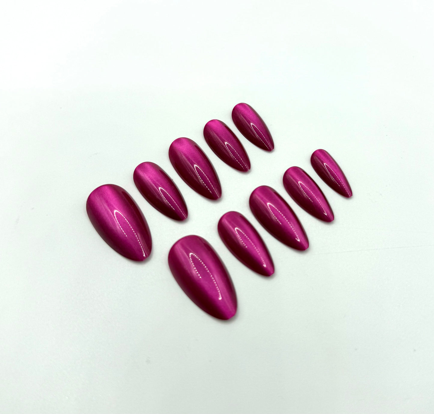 Berry Bold Mani in Minutes Press on Nails