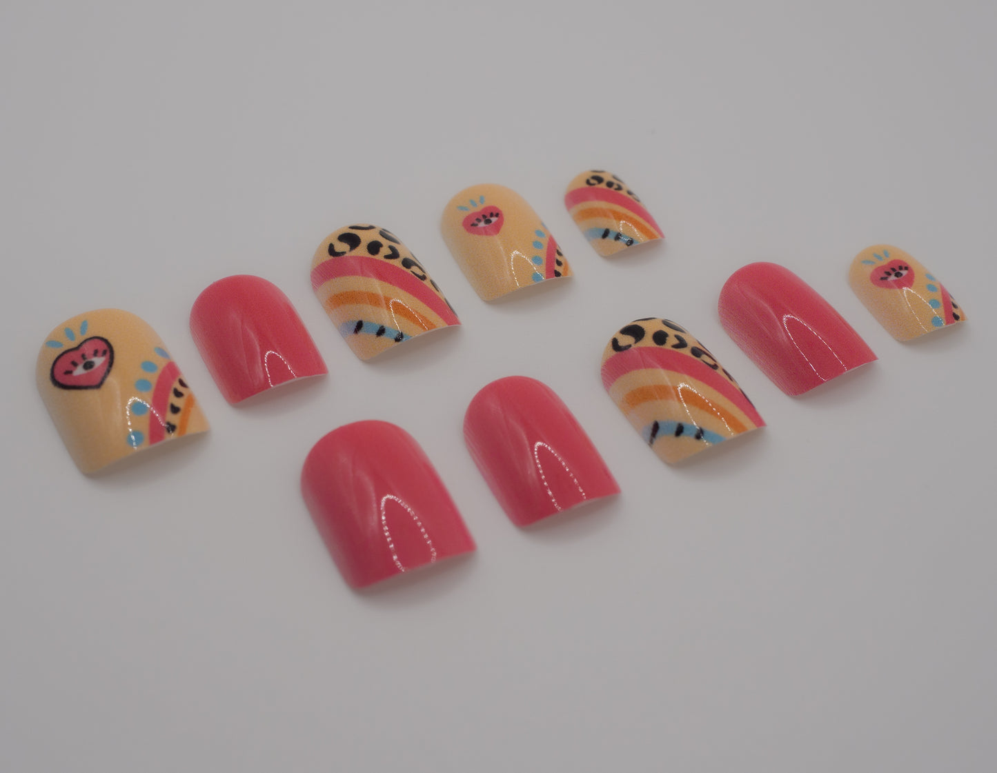 Love and Colour Mani in Minutes Press on Nails