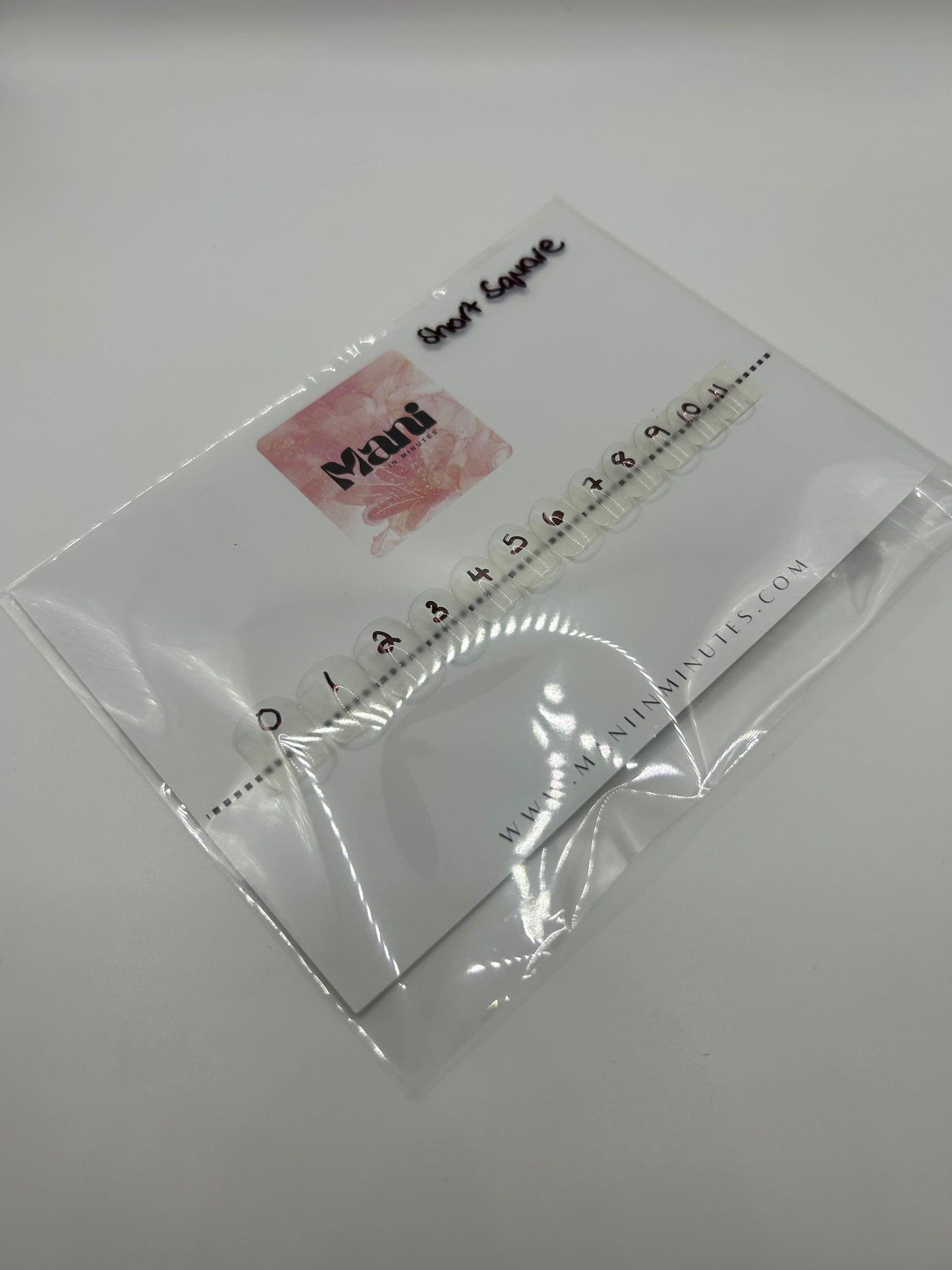 Blush Noir Handcrafted Mani in Minutes Press on Nails