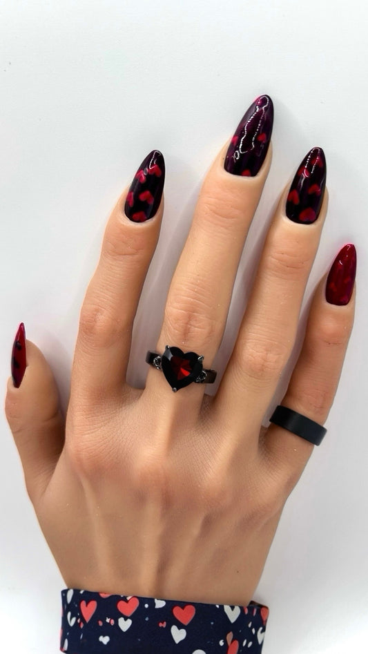 Love Is In The Air Handcrafted Mani in Minutes Press on Nails