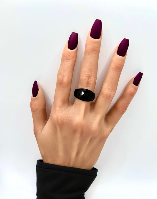 Blackberry Crush Matte Mani in Minutes Press on Nails