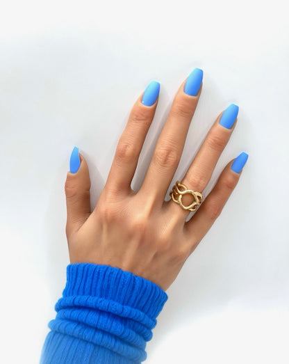 Bluebell Bliss Matte Mani in Minutes Press on Nails