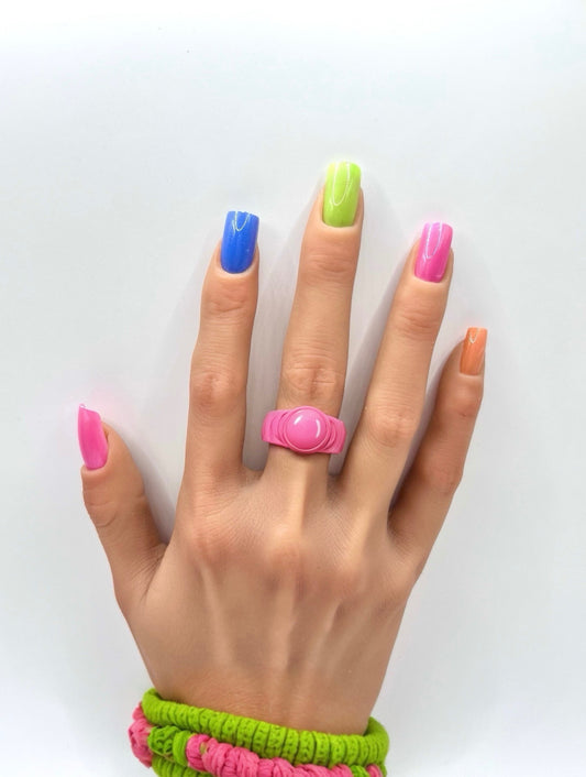 Tutti Frutti Mani in Minutes Press on Nails