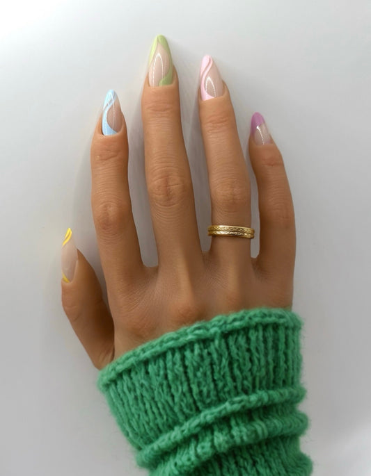 Muted Mood Mani in Minutes Press on Nails