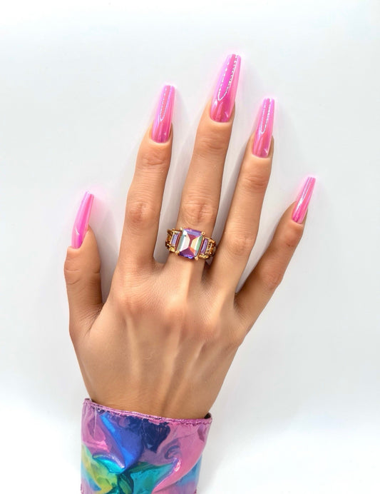 Blush Prism Mani in Minutes Press on Nails