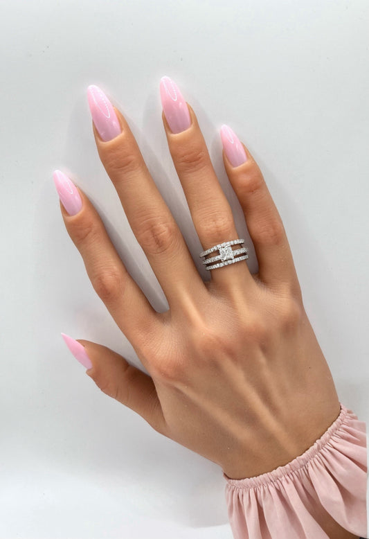 Pretty in Pink Mani in Minutes Press on Nails