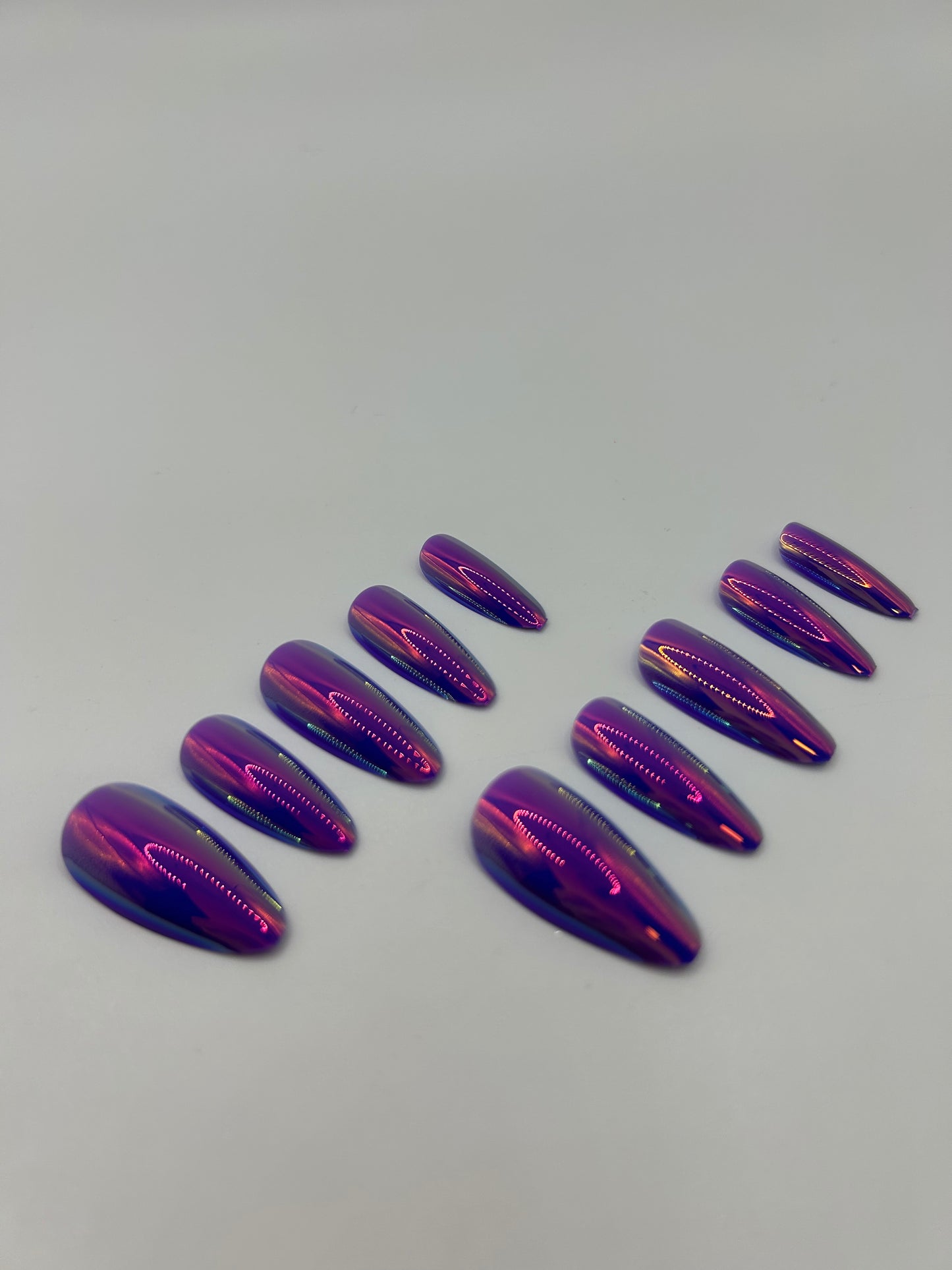 Violet Velocity Mani in Minutes Press on Nails