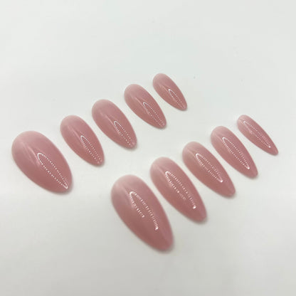 Barely Blush Mani in Minutes Press on Nails