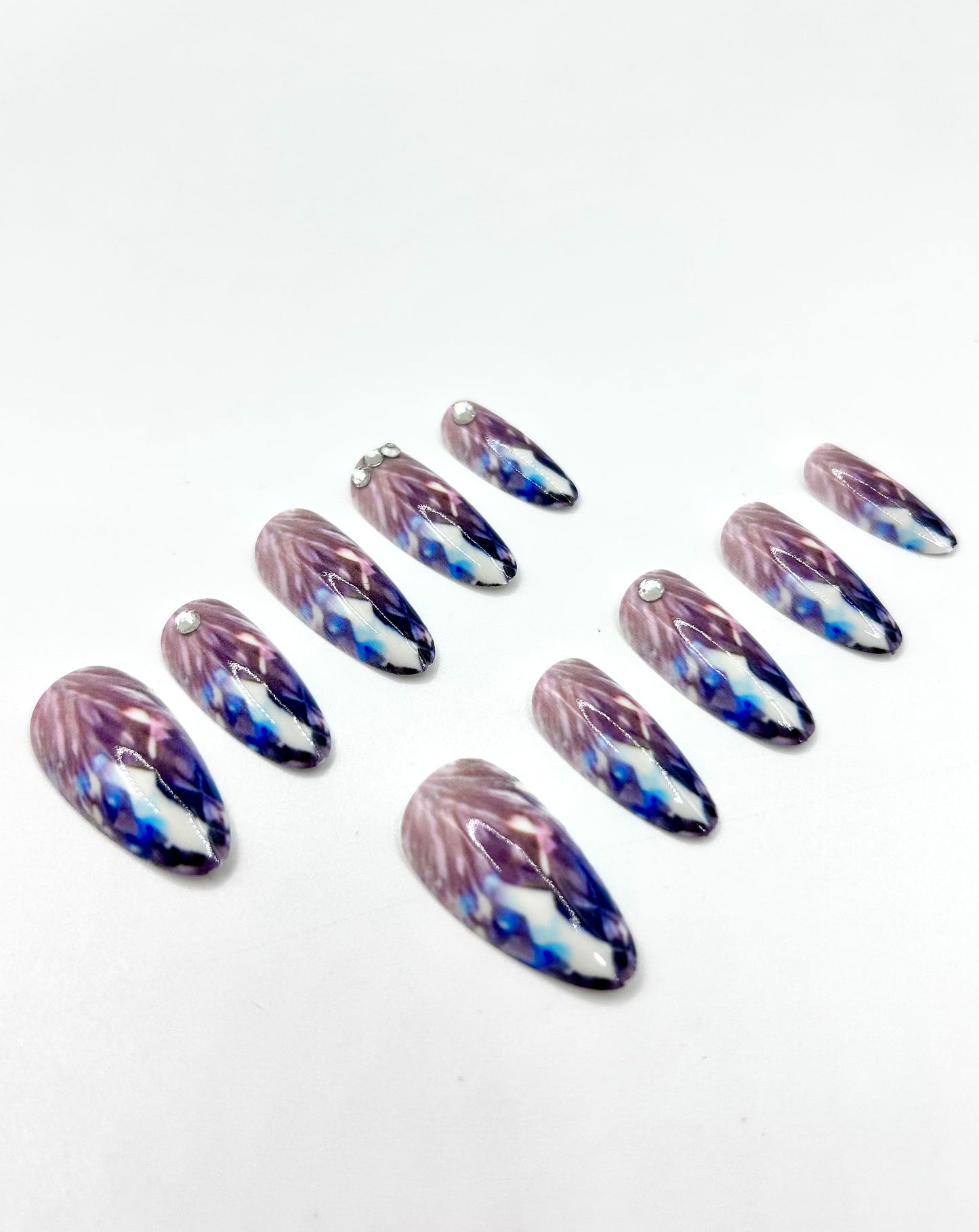 Galaxy Drift Mani in Minutes Press on Nails