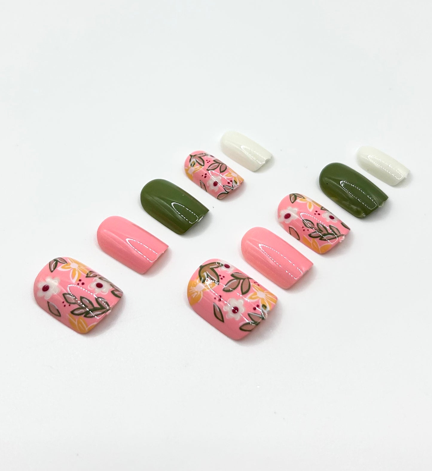 Blossom Brigade Mani in Minutes Press on Nails