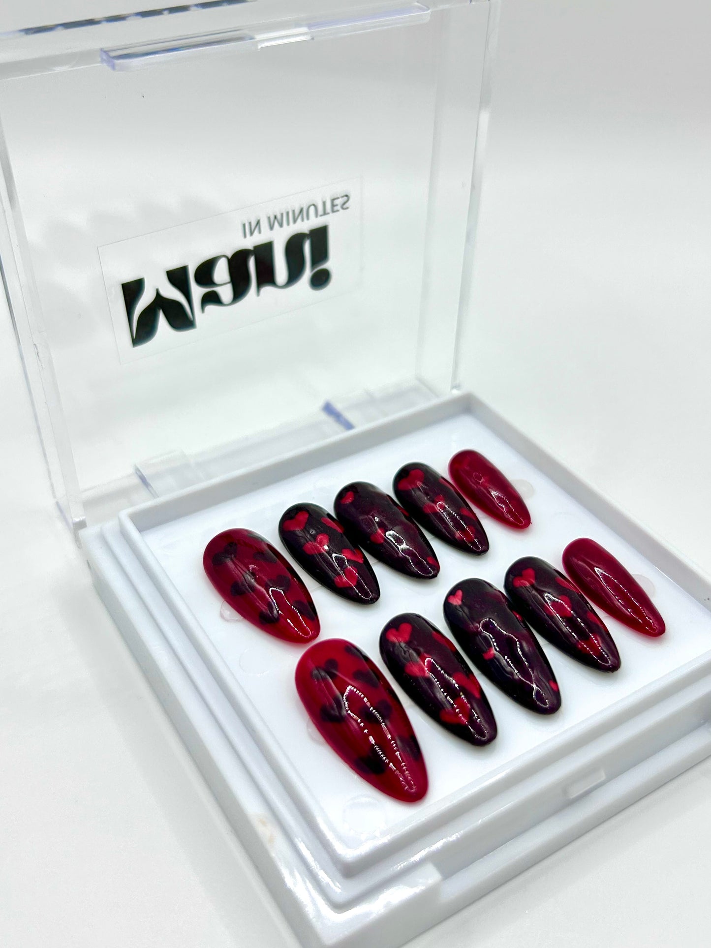 Love Is In The Air Handcrafted Mani in Minutes Press on Nails