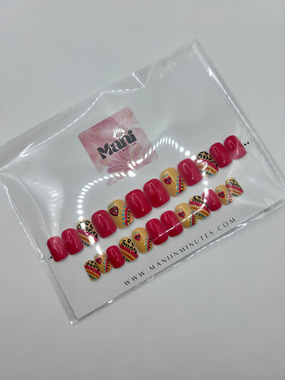 Love and Colour Mani in Minutes Press on Nails