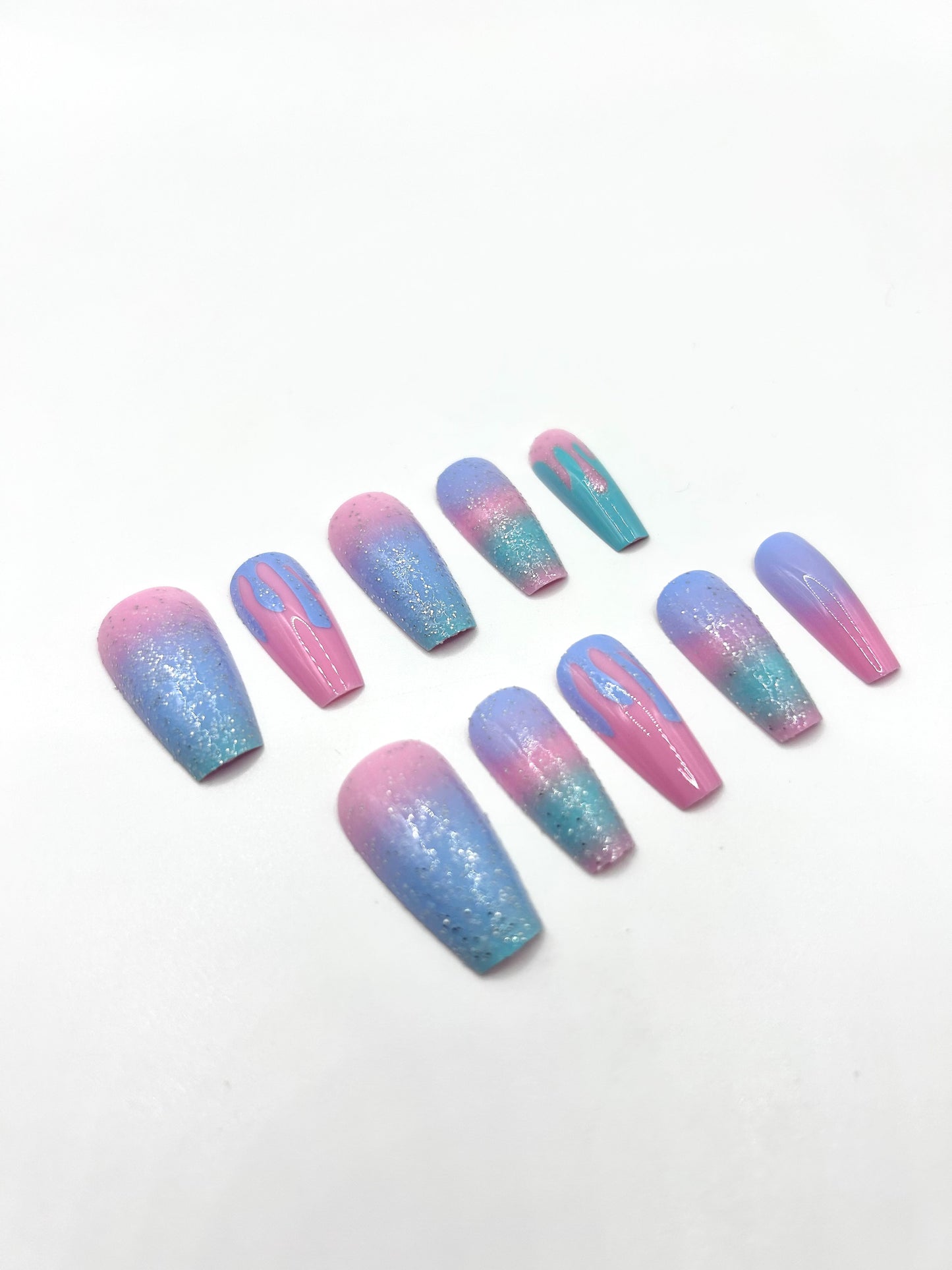 Cosmic Candy Mani in Minutes Press on Nails