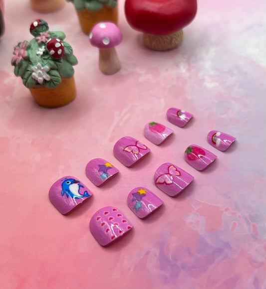 Mini Magic Moments Mani in Minutes Mini Press on Nails