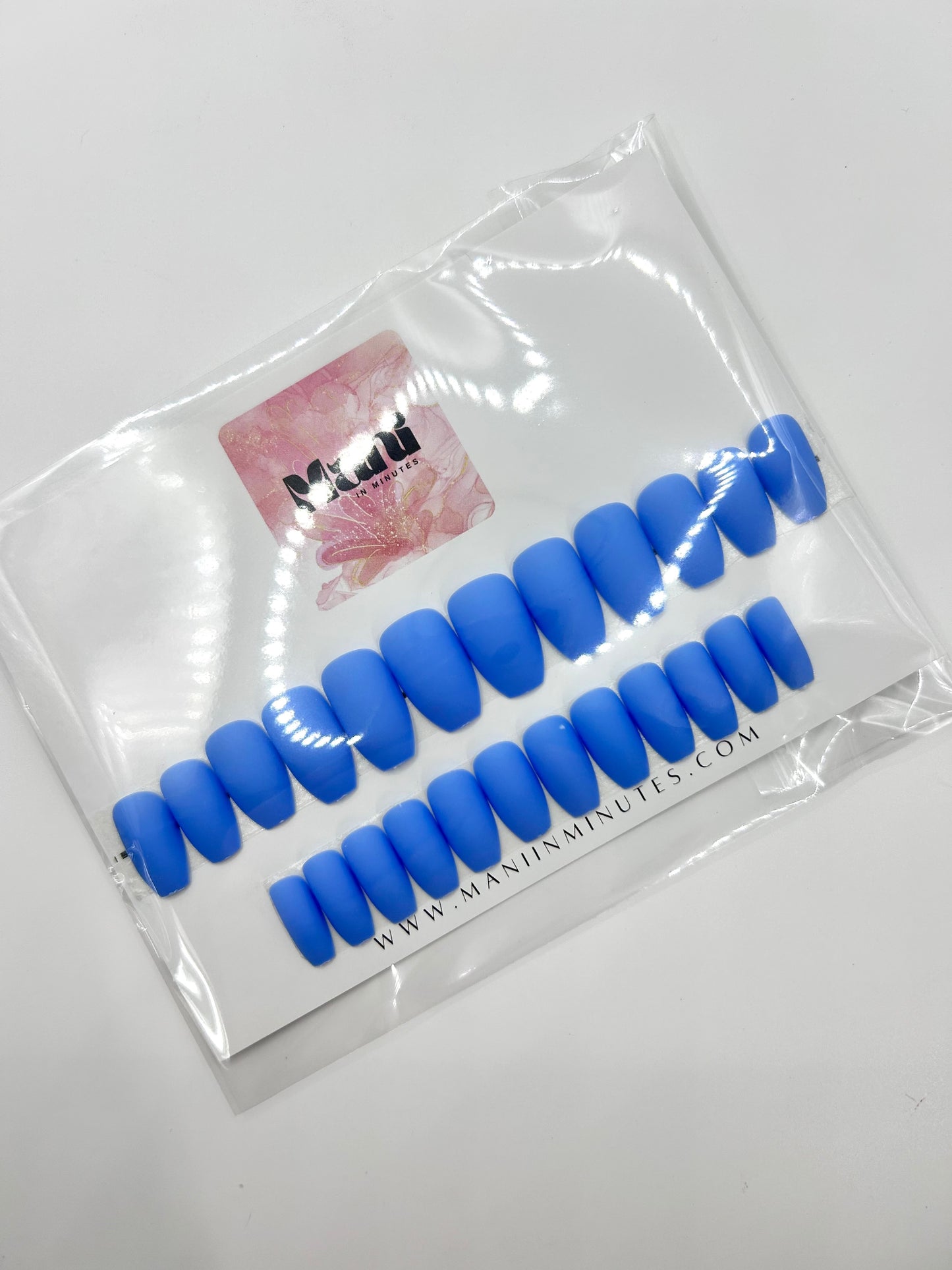 Bluebell Bliss Matte Mani in Minutes Press on Nails