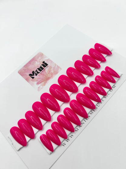 Pink Paradise Mani in Minutes Press on Nails