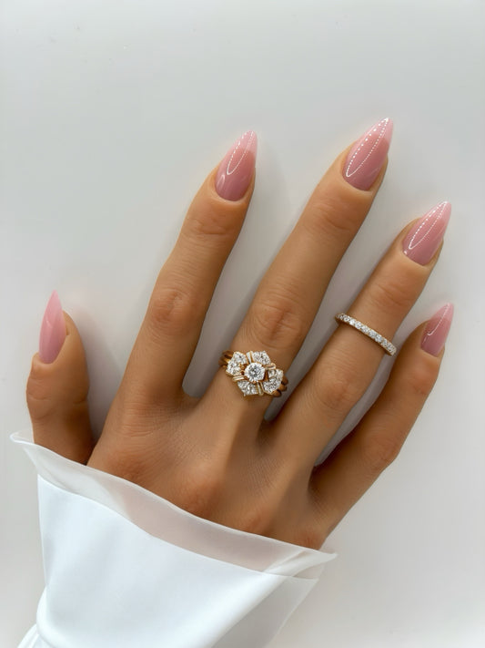 Barely Blush Mani in Minutes Press on Nails